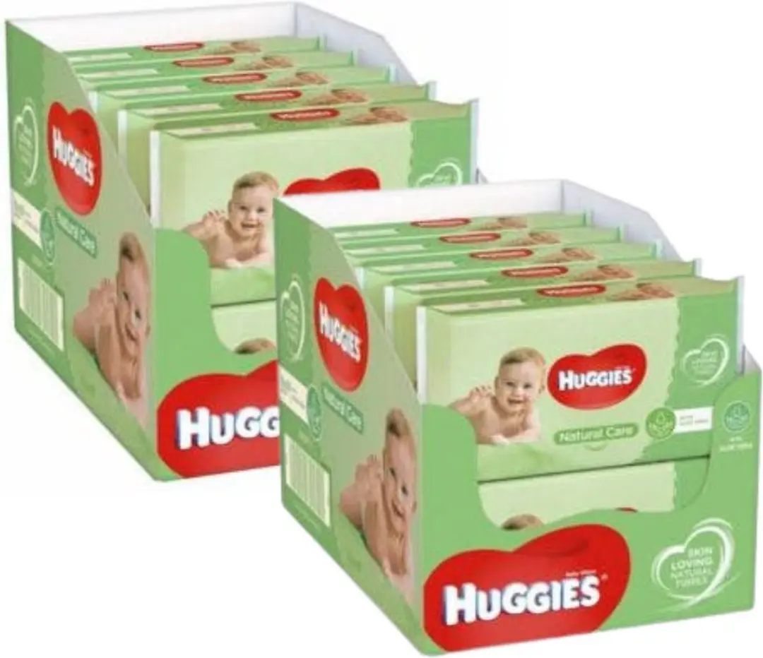 Huggies Natural Care Billendoekjes 20x56 Stuks