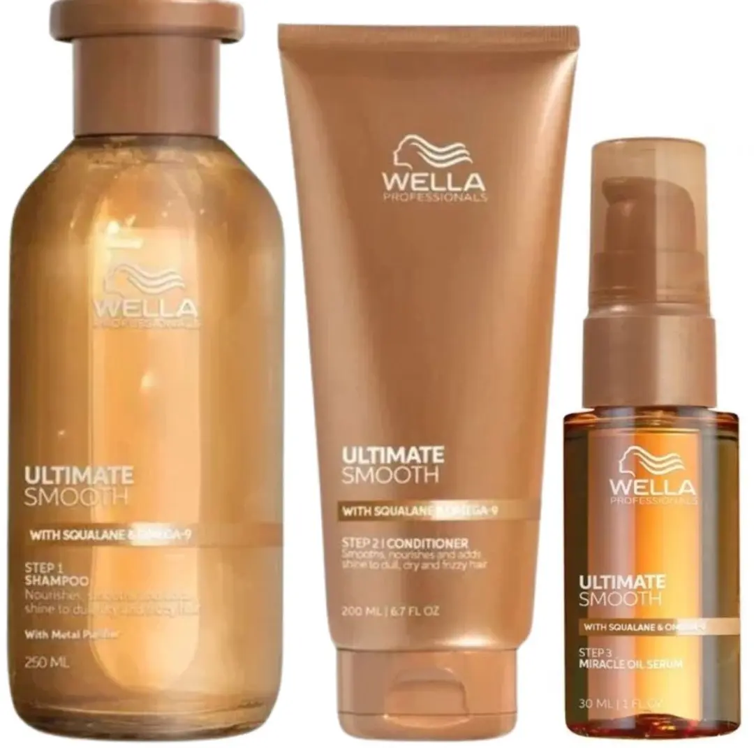 Wella Ultimate Smooth Trio Set 480ml