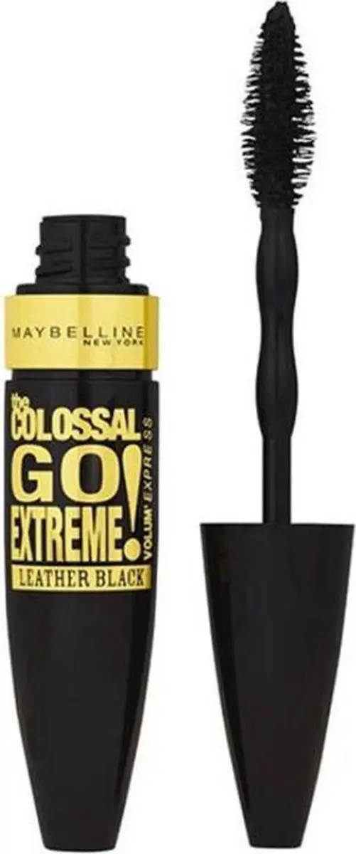 Maybelline Volum' Express Colossal Mascara Go Extreme Leather Black - 3 Stuks