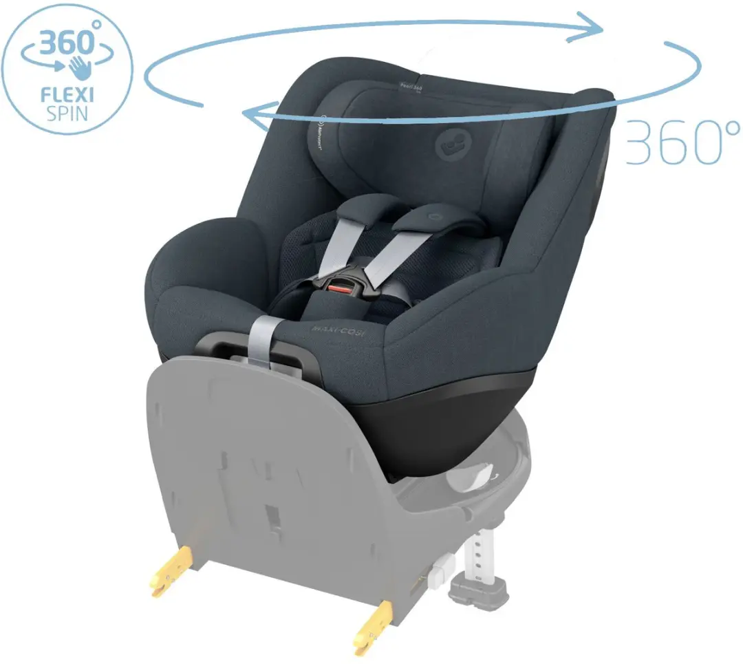 Maxi-Cosi 360 Pro Family Bundel - Graphite