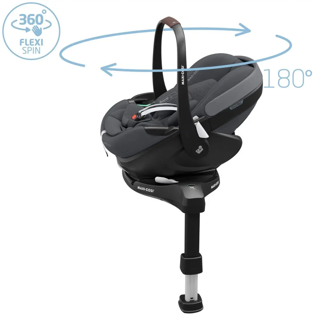 Maxi-Cosi 360 Pro Family Bundel - Graphite
