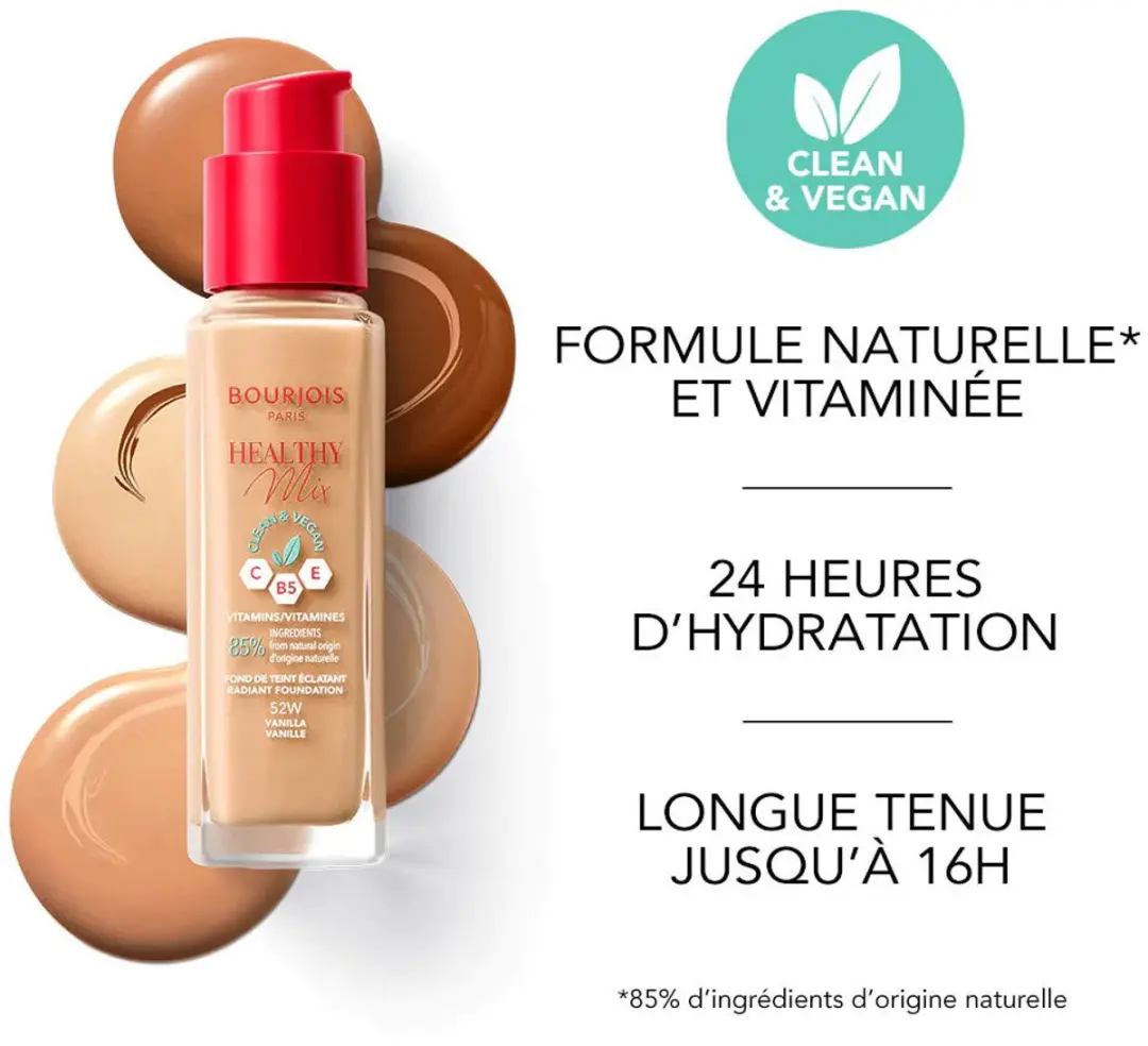 Bourjois Healthy Mix Foundation 54 Dark Beige - 30ml
