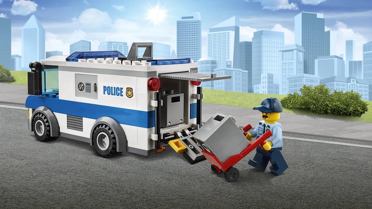 LEGO City Geldtransport 60142 - 138 Stukken