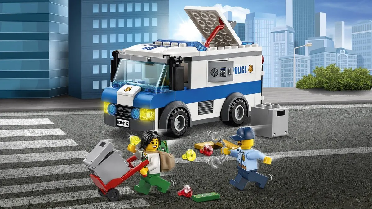 LEGO City Geldtransport 60142 - 138 Stukken