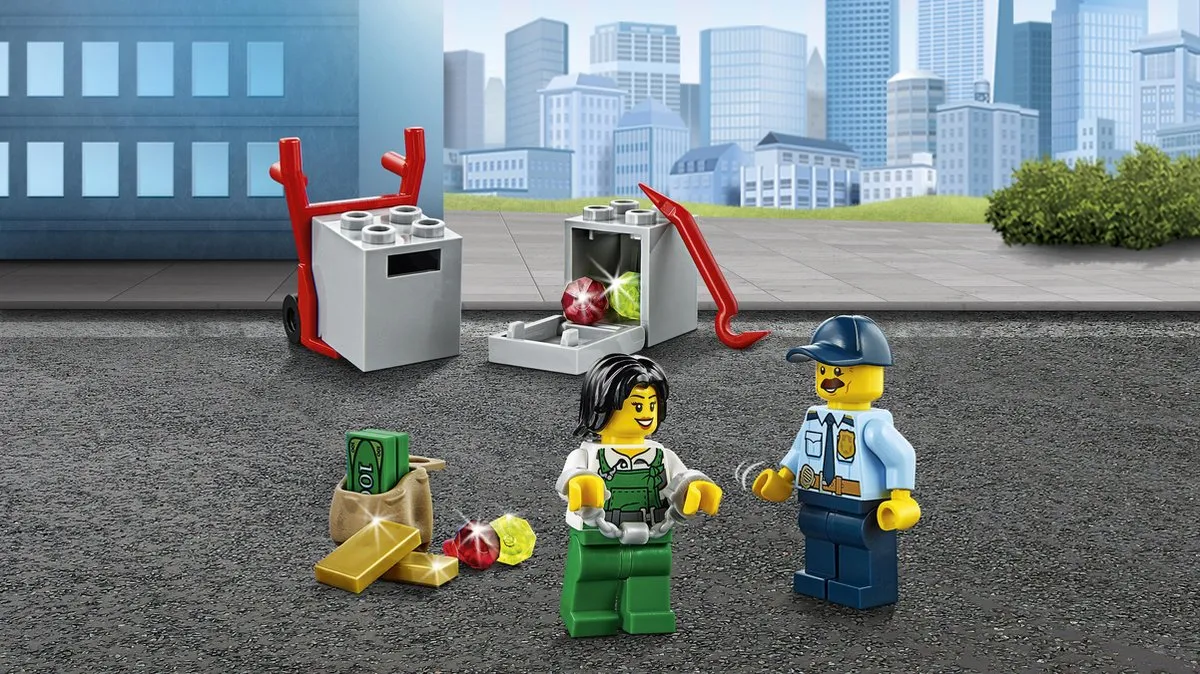 LEGO City Geldtransport 60142 - 138 Stukken