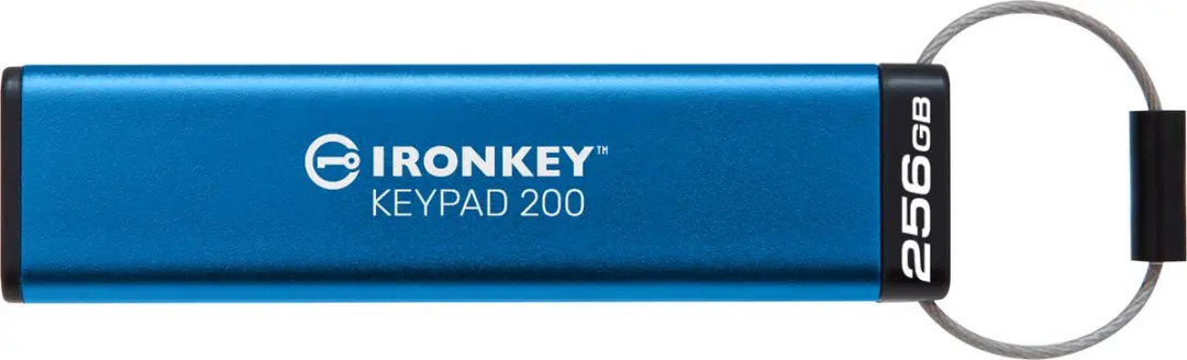 Kingston IronKey 256GB Keypad IKKP200 - 256GB - AES-256 Versleuteld