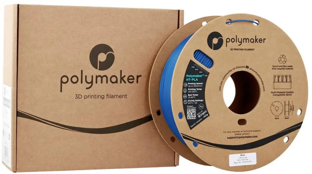 Polymaker HT-PLA Filament 1.75mm 1000g - Blauw