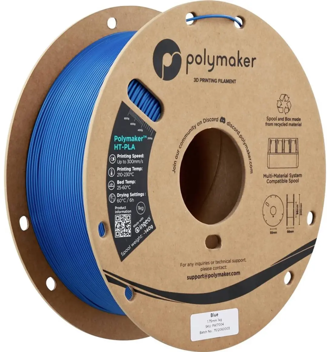 Polymaker HT-PLA Filament 1.75mm 1000g