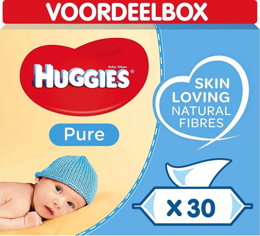 Huggies Pure Billendoekjes