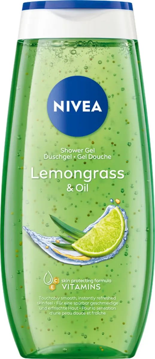 NIVEA Care Shower Gel Lemongrass 250ml - afbeelding 2 van 4