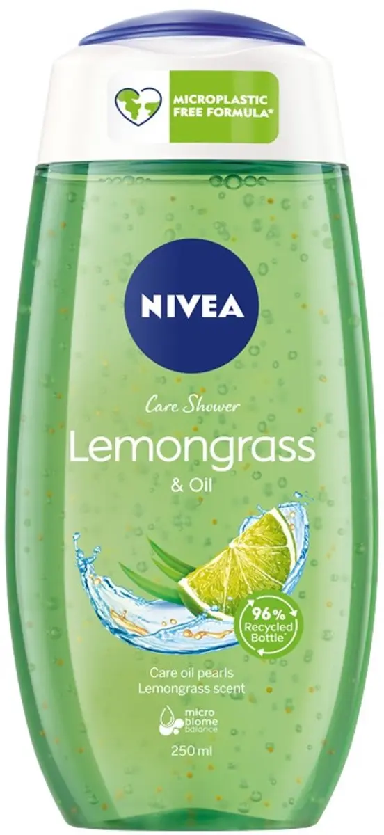 NIVEA Care Shower Gel Lemongrass 250ml