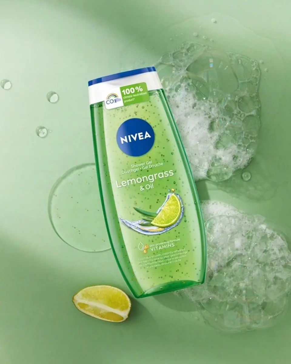 NIVEA Care Shower Gel Lemongrass 250ml - afbeelding 4 van 4