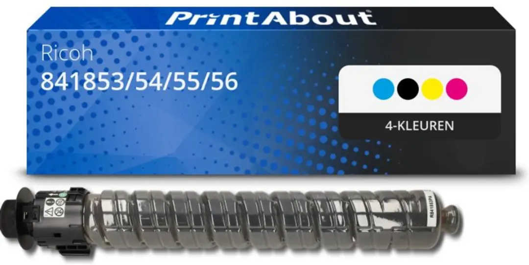PrintAbout Ricoh MP C6003 Toner 4-kleuren Voordeelbundel - 841853/54/55/56