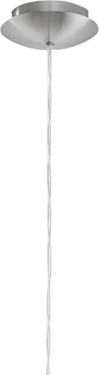 Eglo Tindori Hanglamp - Nikkel-Mat - Wit