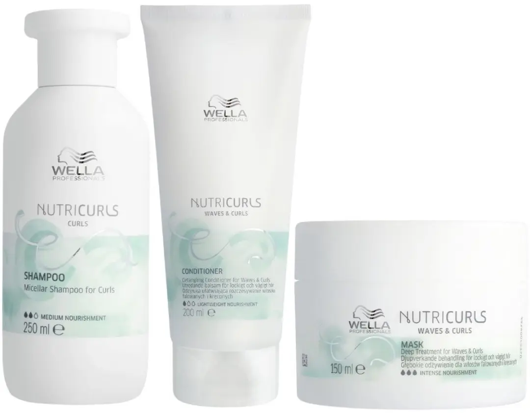 Wella Nutri Curls Luxe Set 600ml