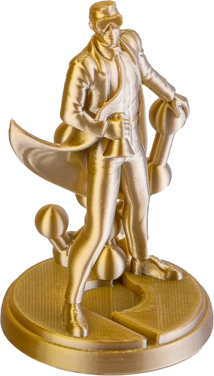 Polymaker Panchroma Dual Silk Crown PLA 1,75mm - Goud Zilver