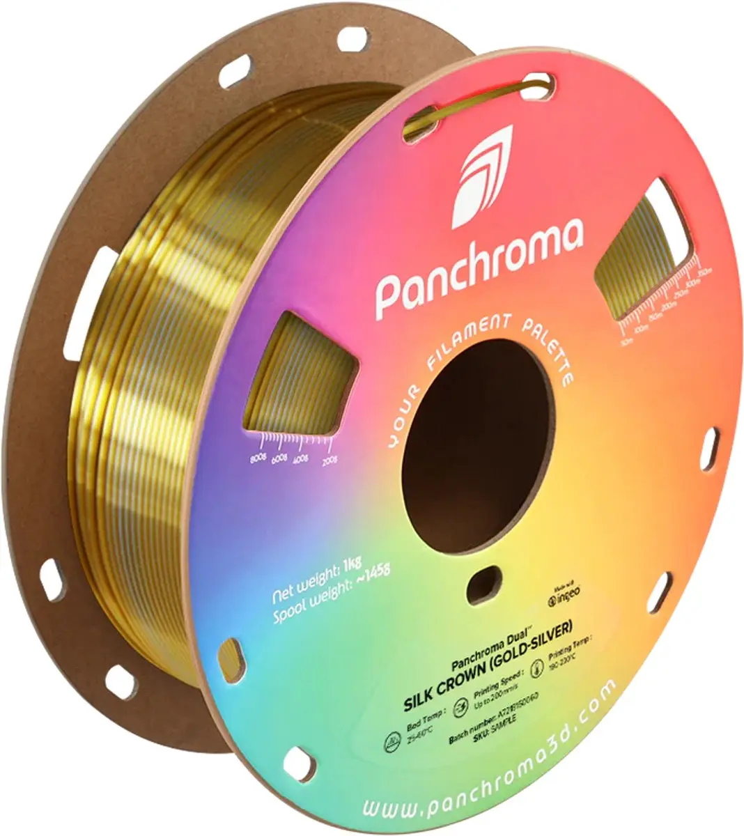 Polymaker Panchroma Dual Silk Crown PLA 1,75mm