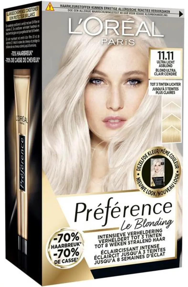 L'Oréal Paris Preference Haarkleuring 11.11 - 6 Stuks - afbeelding 6 van 6