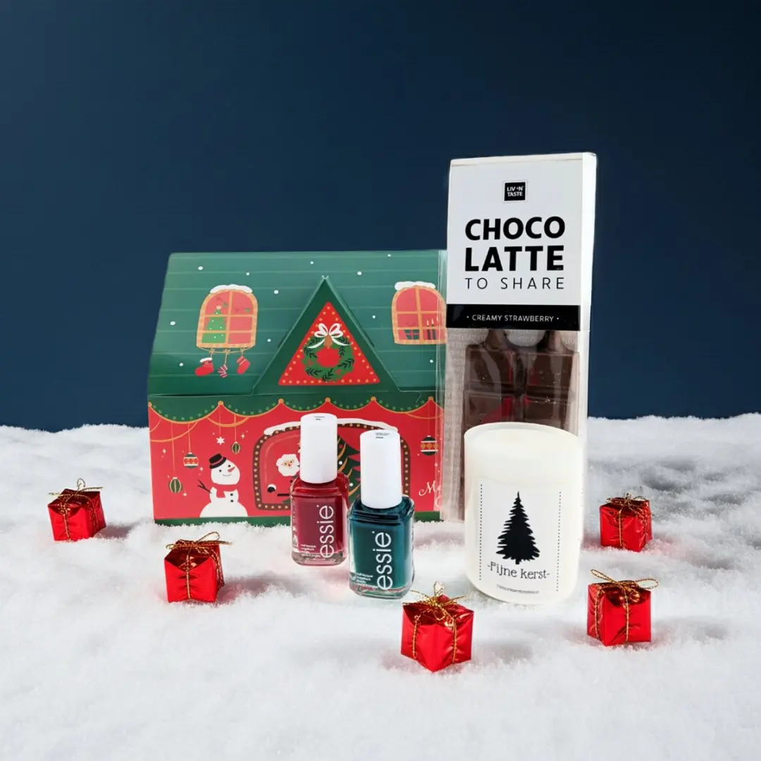 essie Kerst Cadeauset Nagellak - 2x Nagellak Chocolade Kaars