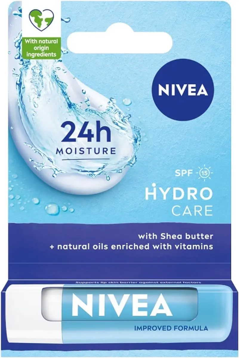 NIVEA Hydro Care Lippenbalsem SPF 15