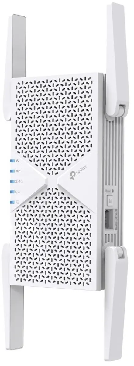 TP-Link RE405BE Signaalversterker WiFi 7 - Dual-Band - 2.5G Poort - Wit