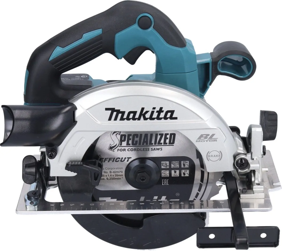 Makita DHS 661 Z Cirkelzaag 18V 165mm - Hout - Brushless - afbeelding 6 van 6