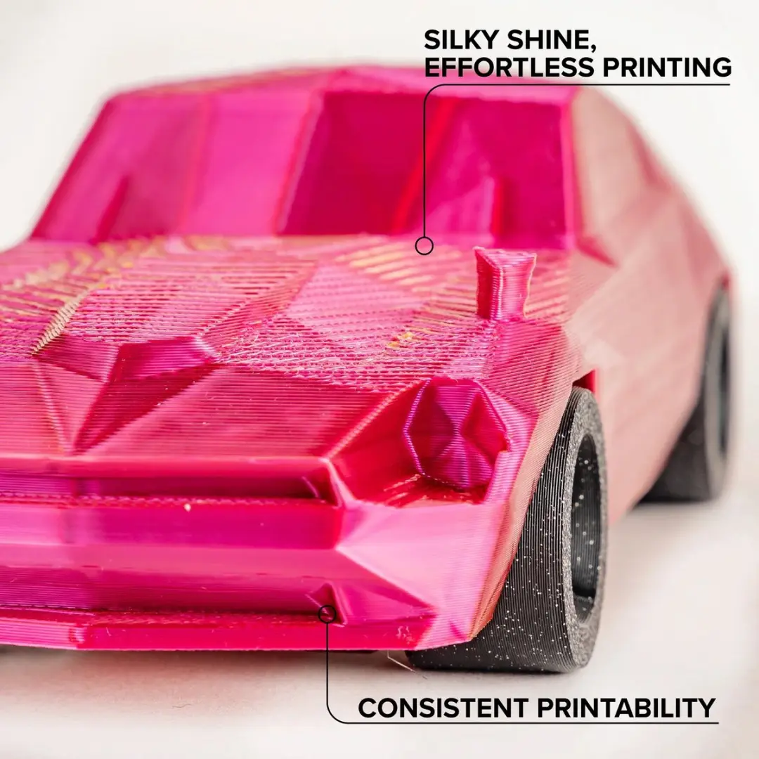Polymaker Panchroma Dual Silk Banquet PLA 1,75mm - Goud Magenta