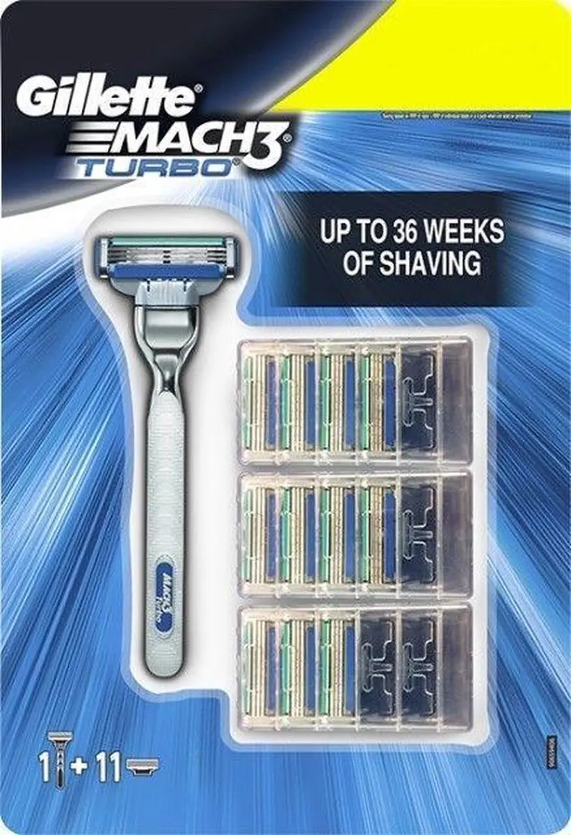 Gillette Mach3 Turbo Scheerapparaat