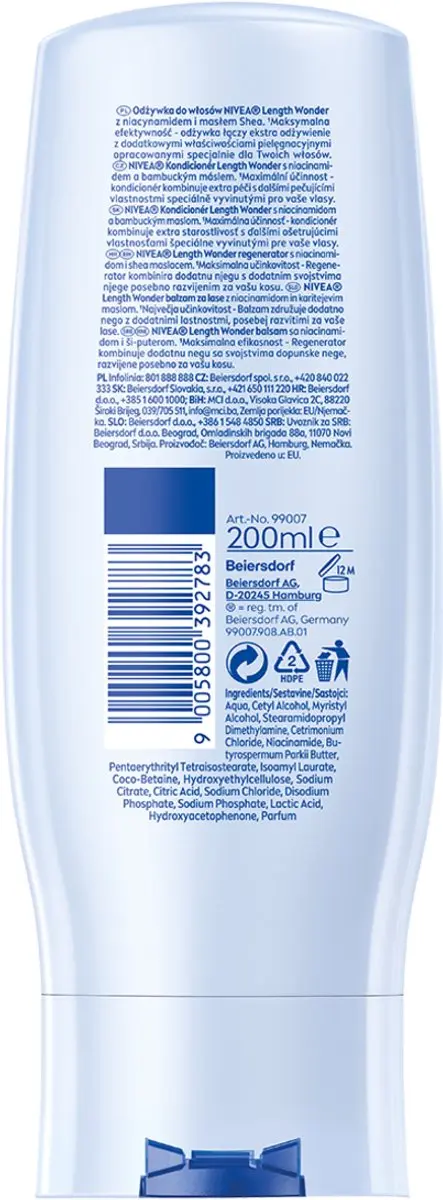 NIVEA Length Wonder Versterkende Conditioner 200ml
