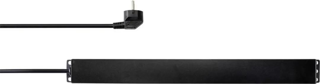 Renkforce RF-4604248 Stekkerdoos 19" Patchkast 1 HE - Zwart