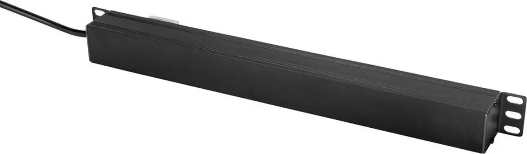 Renkforce RF-4604248 Stekkerdoos 19" Patchkast 1 HE - Zwart