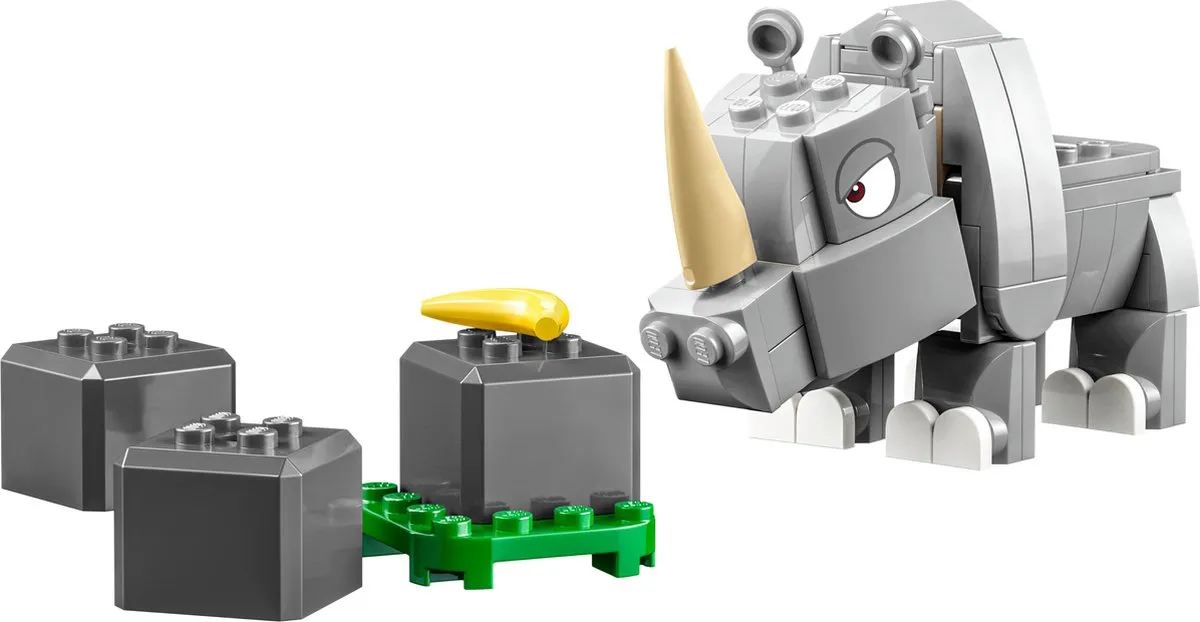 LEGO Super Mario Rambi de Neushoorn 71420 - 106 Stukken
