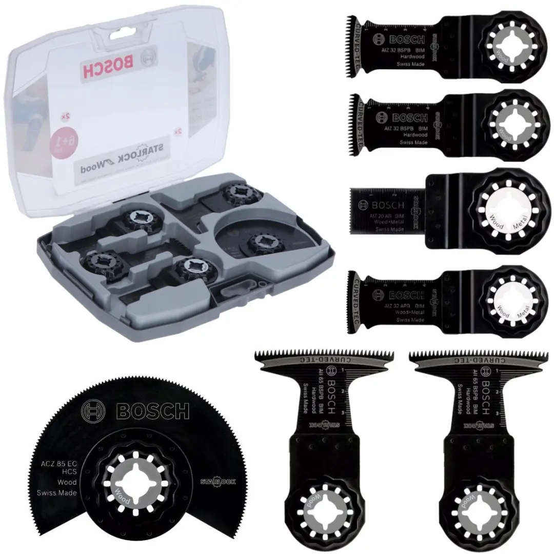 Bosch Starlock Multifunctionele Zaagbladset 7-delig
