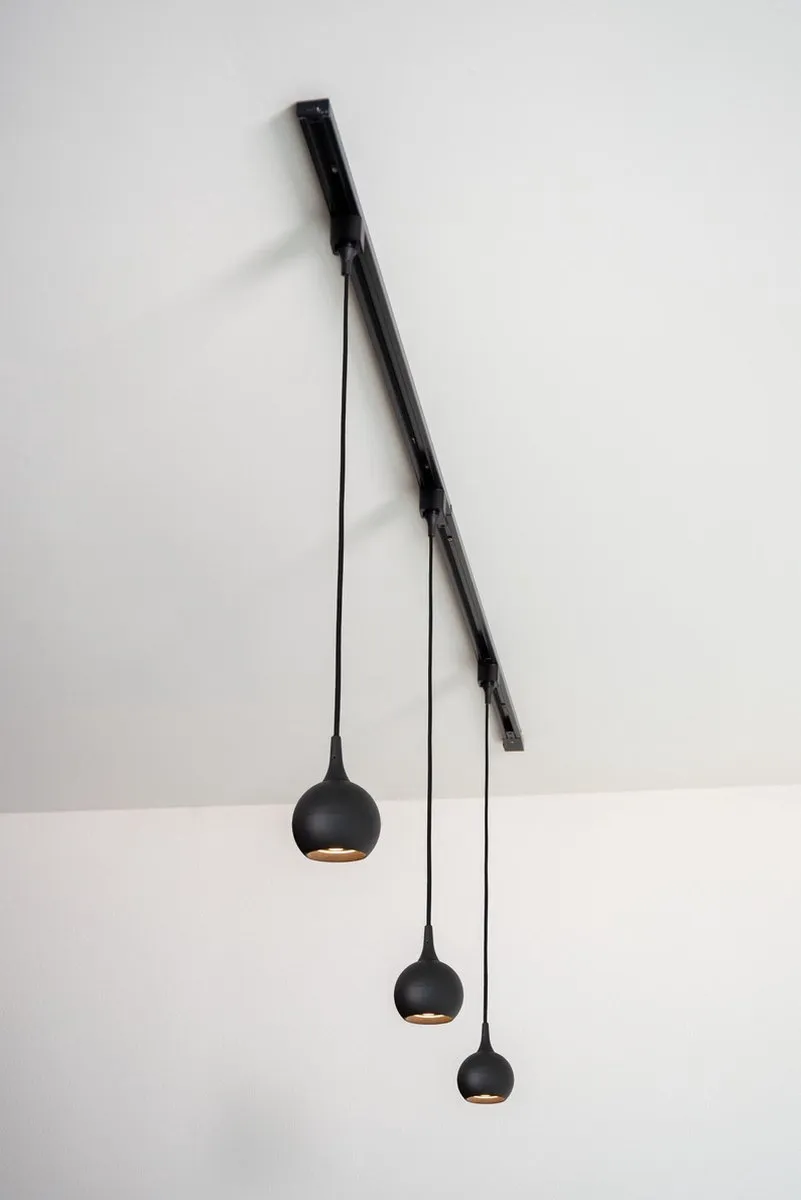 Lucide Track Favorit Hanglamp GU10 - 1 Stuks - Zwart