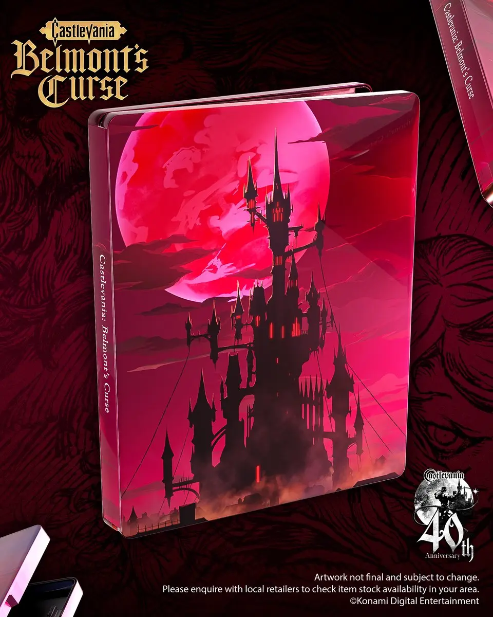 Mindscape Castlevania Belmont’s Curse Midnight Edition PS5 - Steelbook