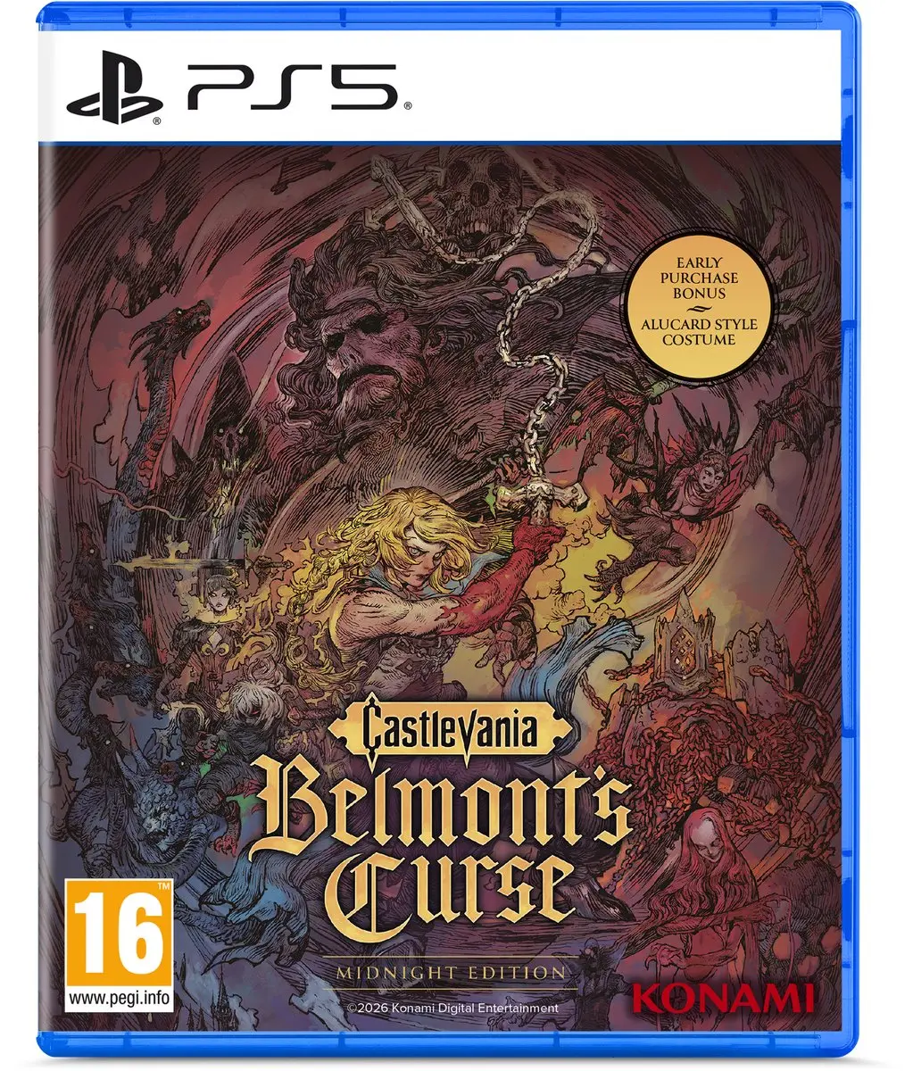 Mindscape Castlevania Belmont’s Curse Midnight Edition PS5 - Steelbook
