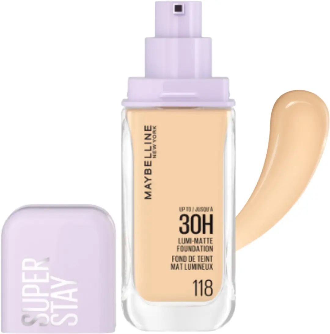 Maybelline Super Stay Lumi Matte Foundation 118