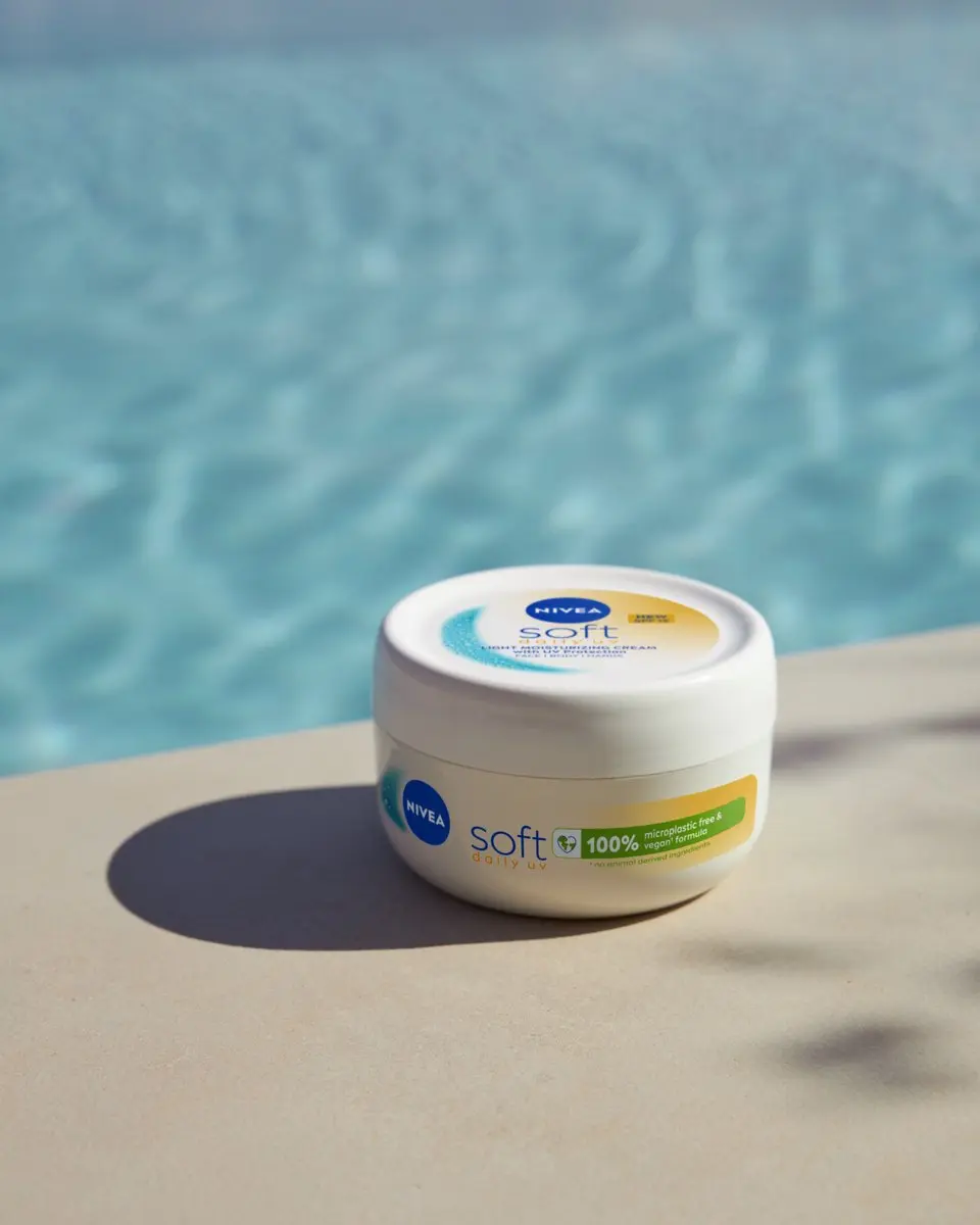 NIVEA Soft Hydraterende Dagcrème 200ml SPF15