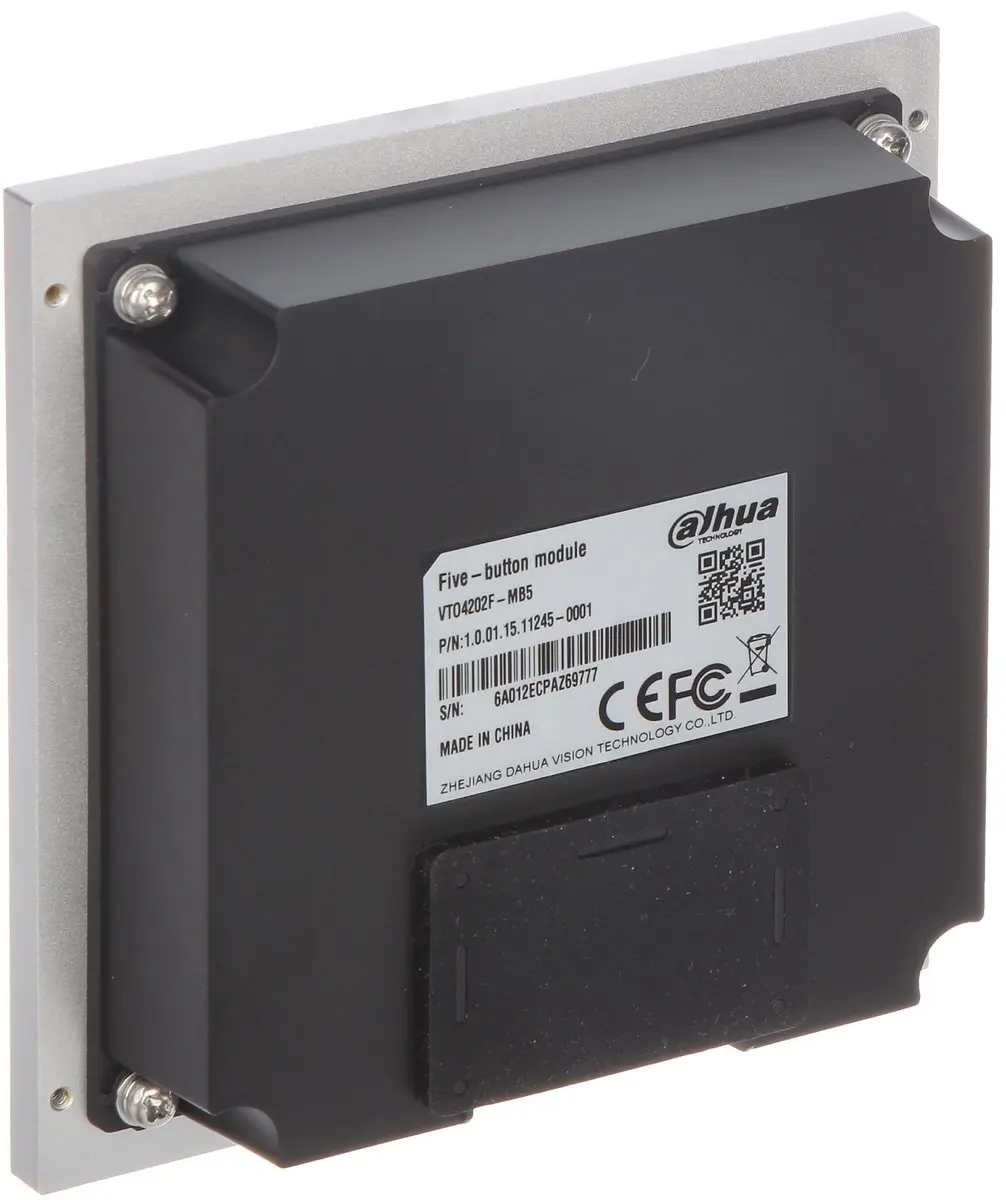 Dahua VTO4202F Modulaire Deurbelmodule 5 Drukknoppen