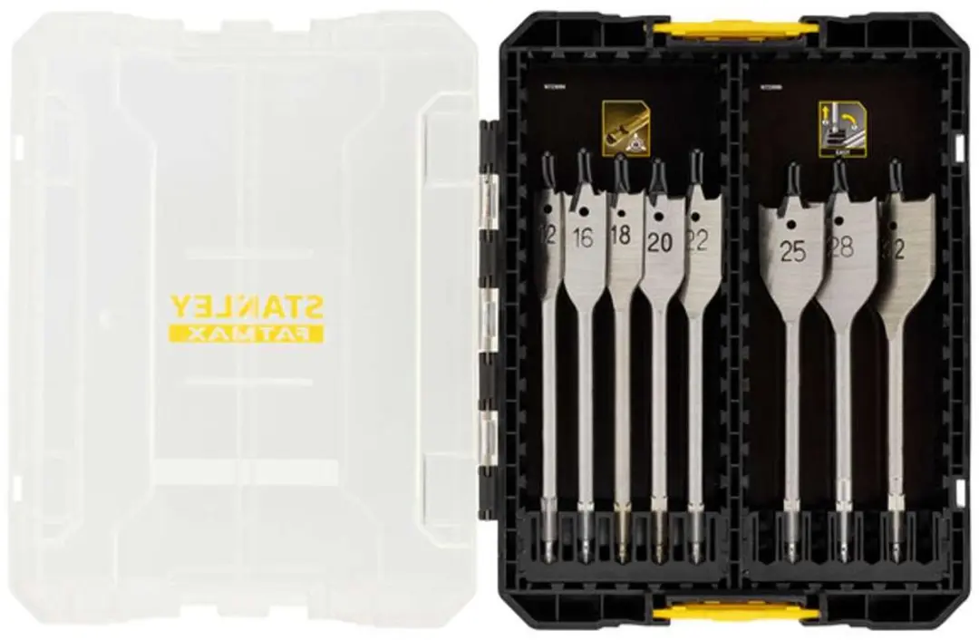 Stanley 8-delige Houtboor Set STA88556-XJ