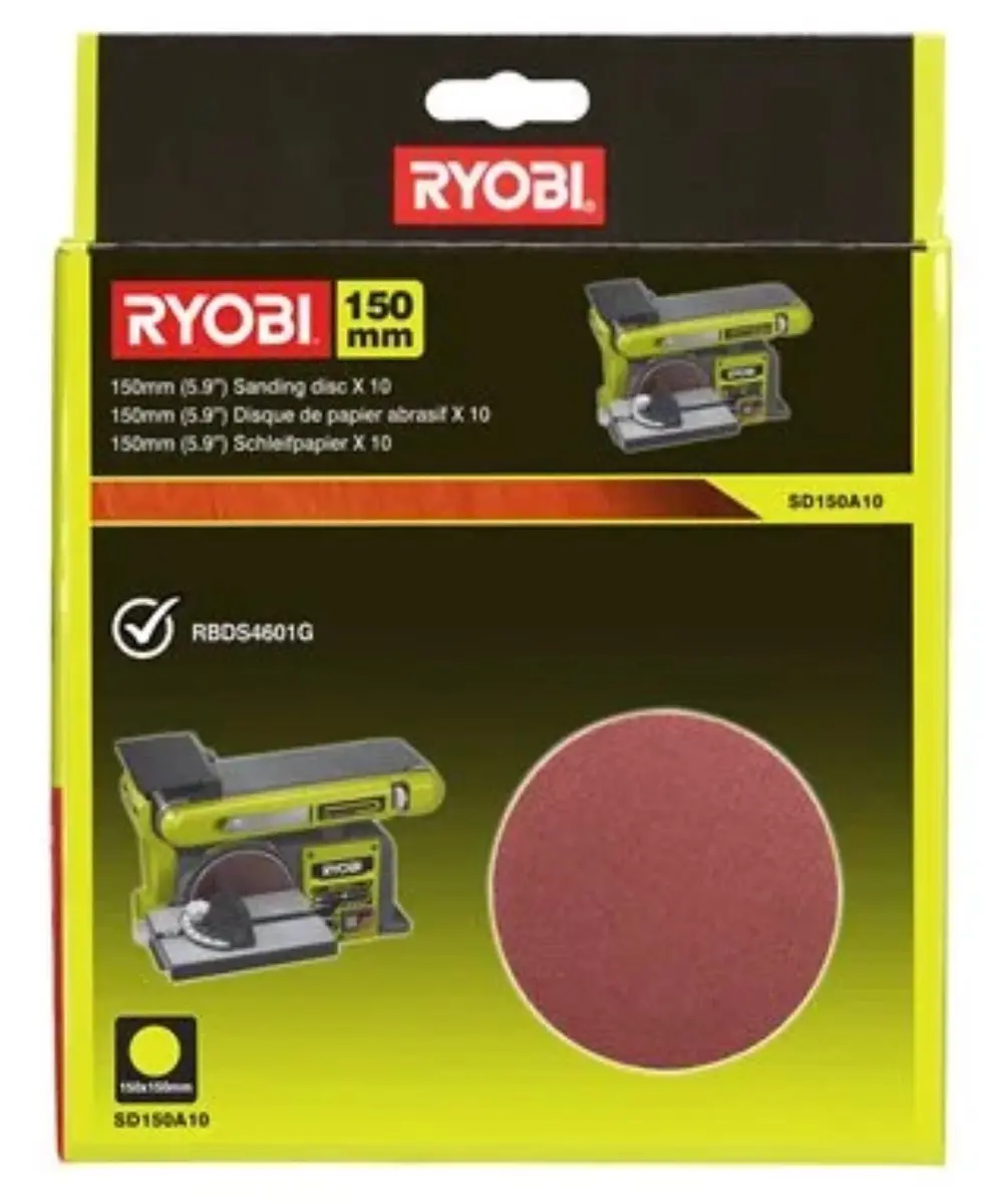 Ryobi Schuurpapier Set 150mm