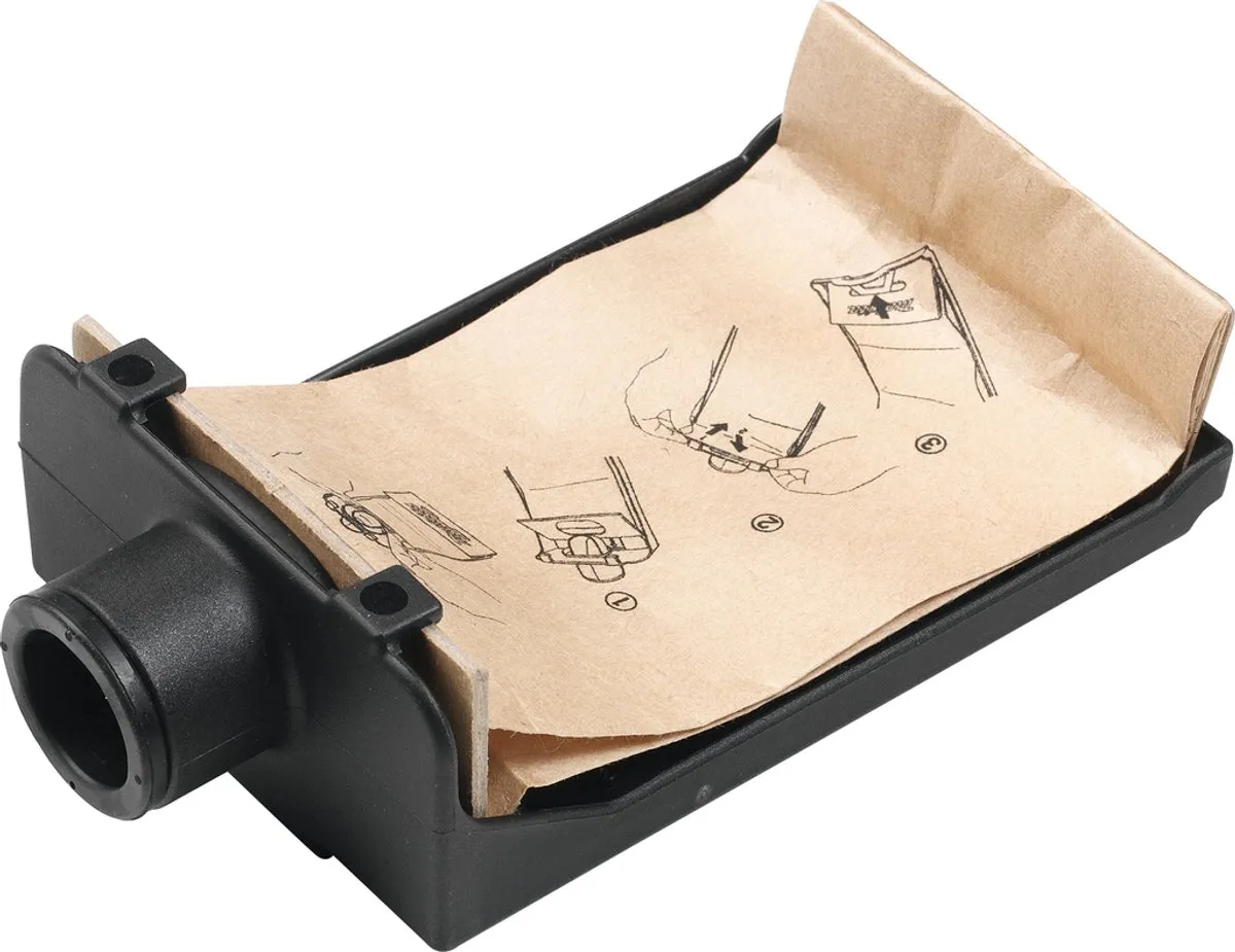 Makita Stofzakhouder 120mm met Stofzak