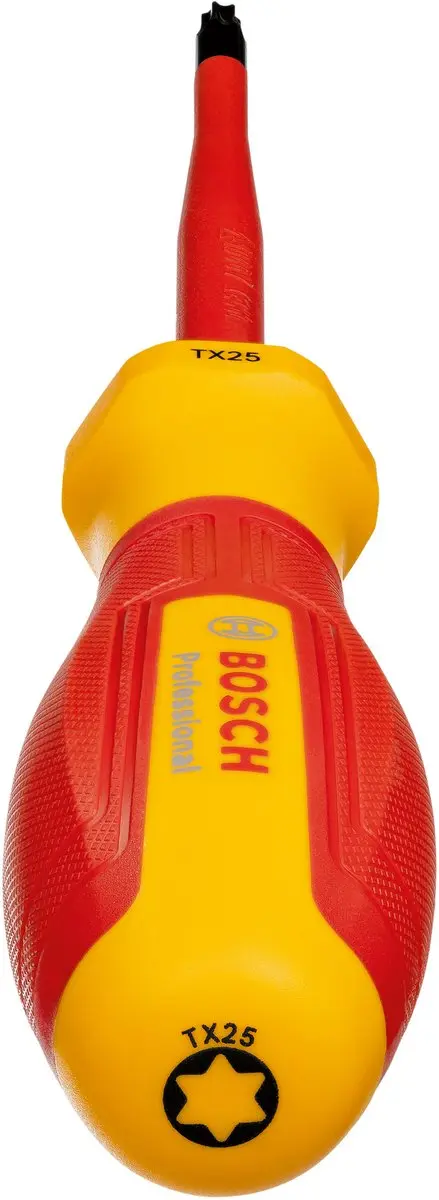 Bosch Professional VDE Schroevendraaier TX 25 - Geel/Rood