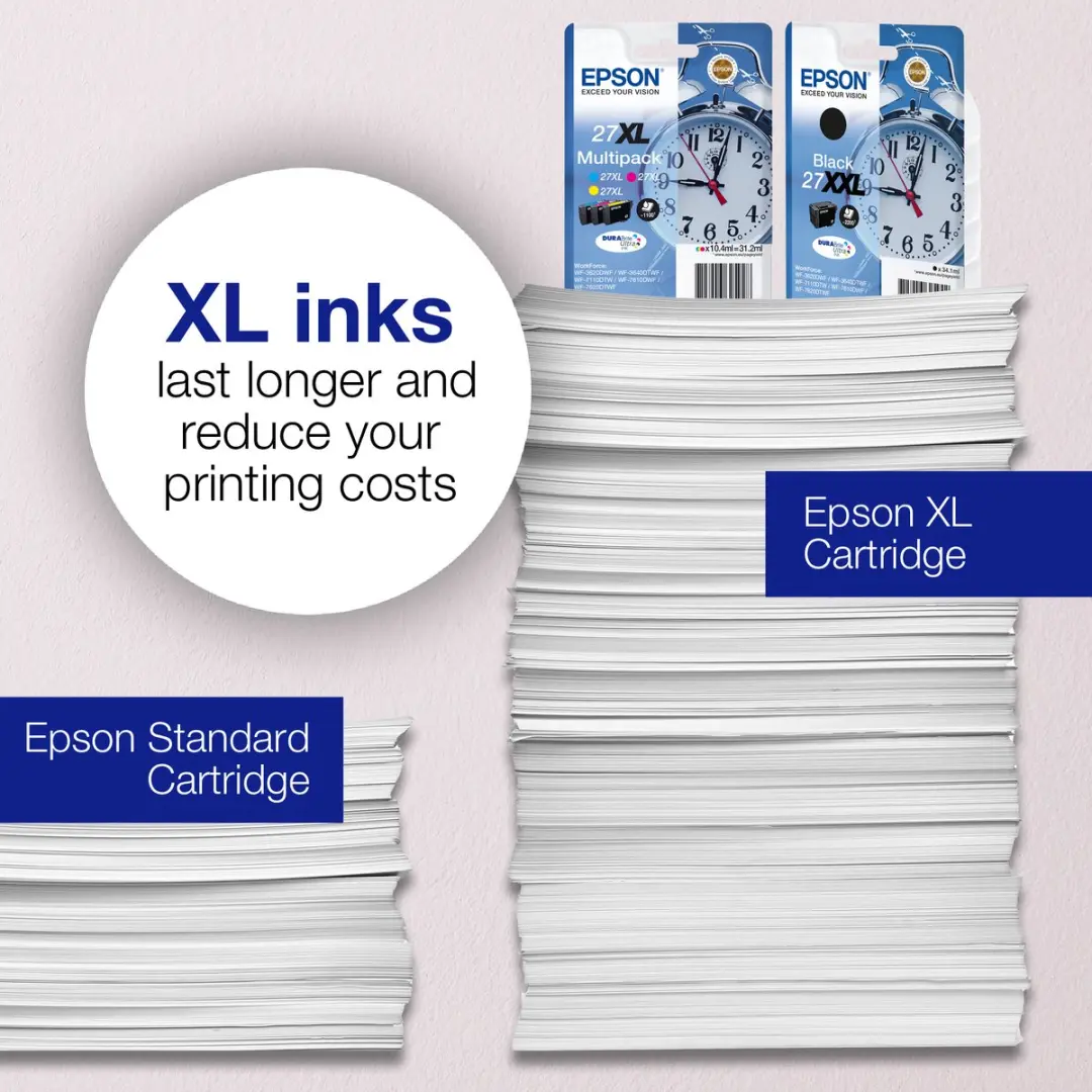 Epson 33 C13T27014012 Inktcartridge Foto Zwart