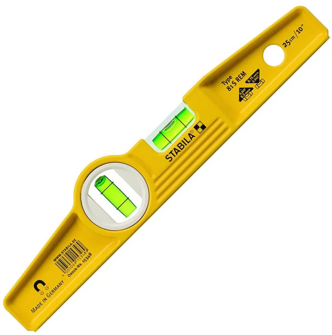 Stabila 15348 Waterpas Magnetisch 250mm - Geel