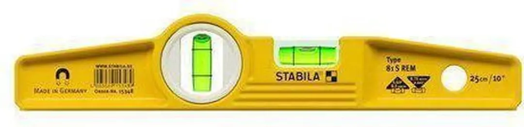 Stabila 15348 Waterpas Magnetisch 250mm - Geel
