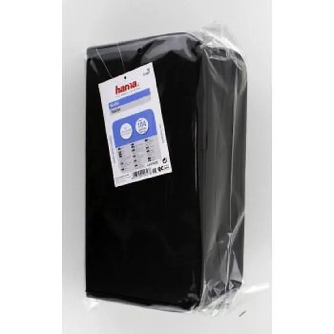 Hama Nylon Wallet 104 Vakken - Zwart