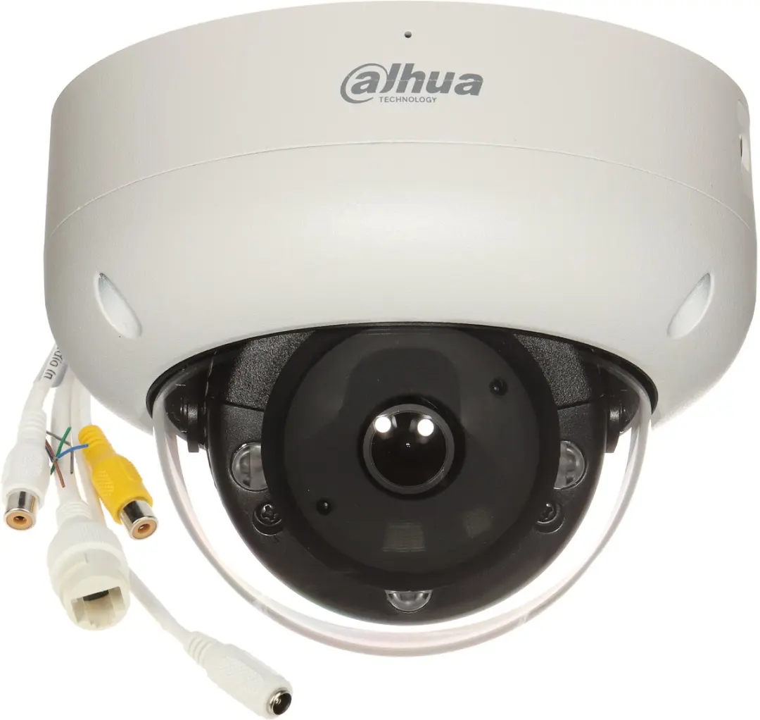 Dahua WizSense Vandaalbestendige IP-camera 4.7MP - 2.1mm - IR - Wit