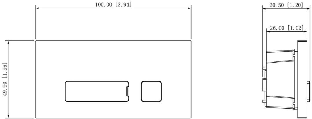 Dahua VTO4202FB-MB1 Toetsenbordmodule - Grafiet - afbeelding 6 van 6