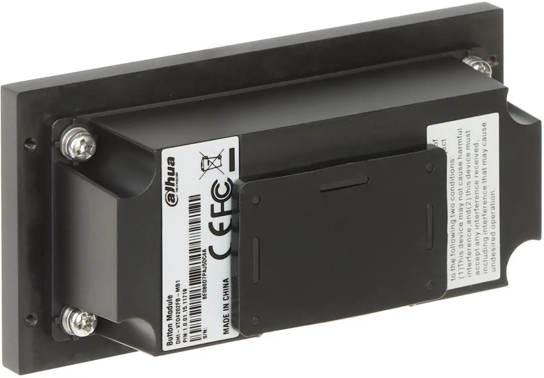 Dahua VTO4202FB-MB1 Toetsenbordmodule - Grafiet
